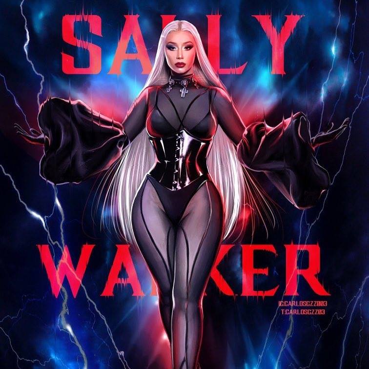 Iggy Azalea wearing RITUAL FASHION on the cover of her single Sally Walker